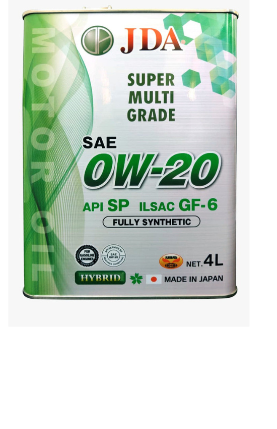 JDA 0W-20 Advanced Fully Synthetic 4L