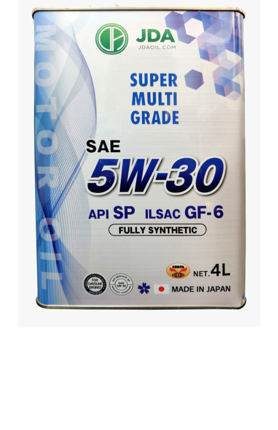 JDA 5W-30 Advanced Fully Synthetic Engine Oil 4L