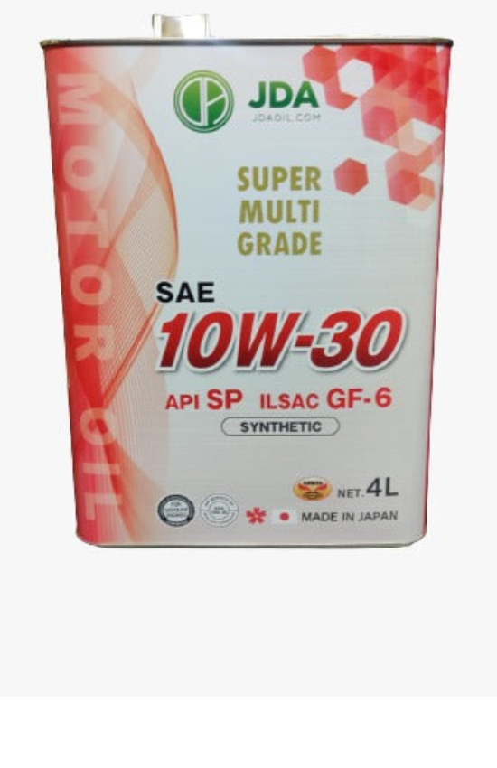 JDA 10W-30 Synthetic Engine Oil 4L