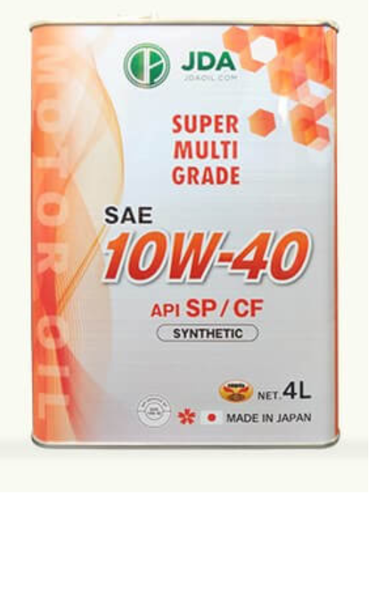 JDA 10W-40 Synthetic Engine Oil 4L