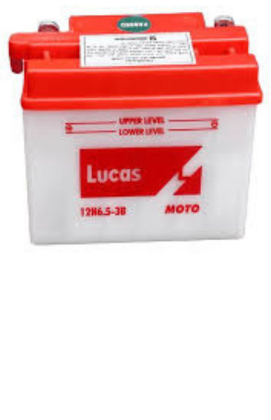 LUCAS 12N6.5-3B Moto Battery