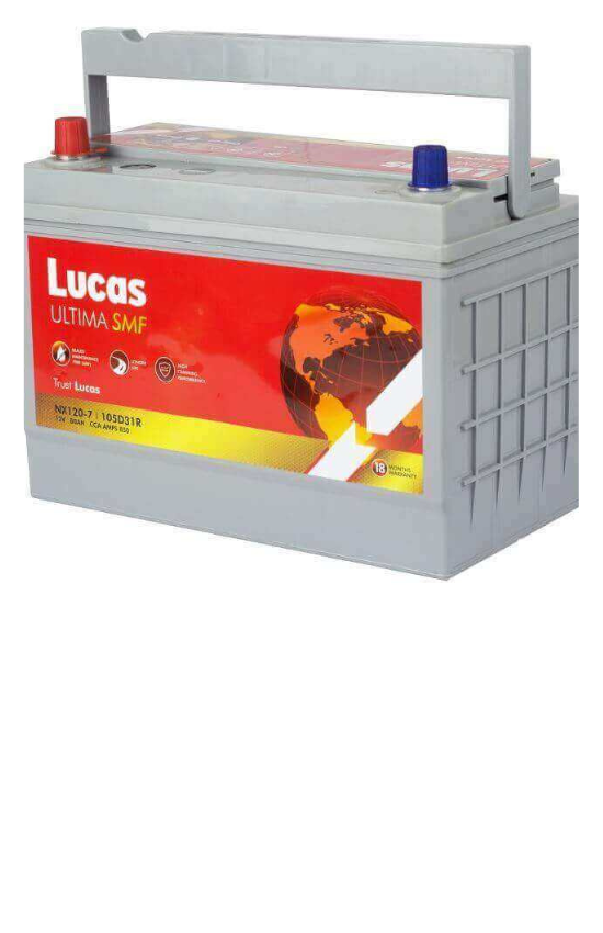 LUCAS ULTIMA NX120-7 SMF Car Battery