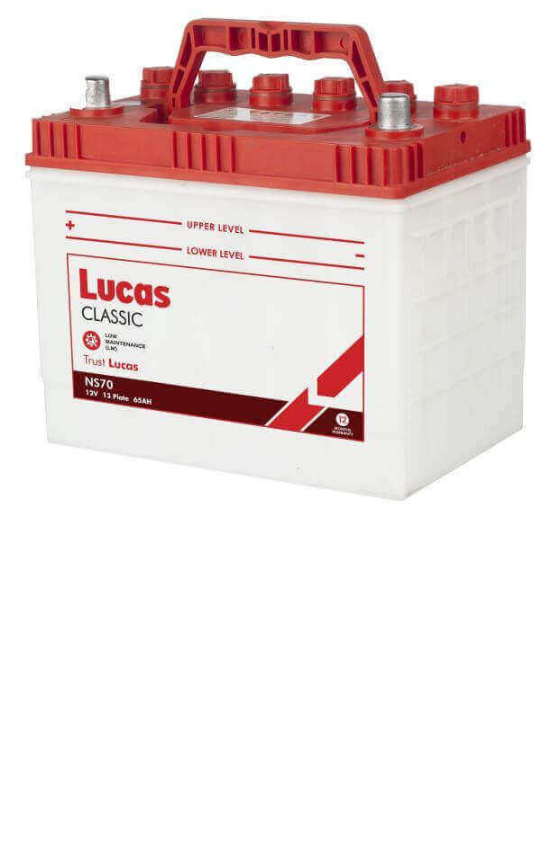 LUCAS Classic NS70 Car Battery