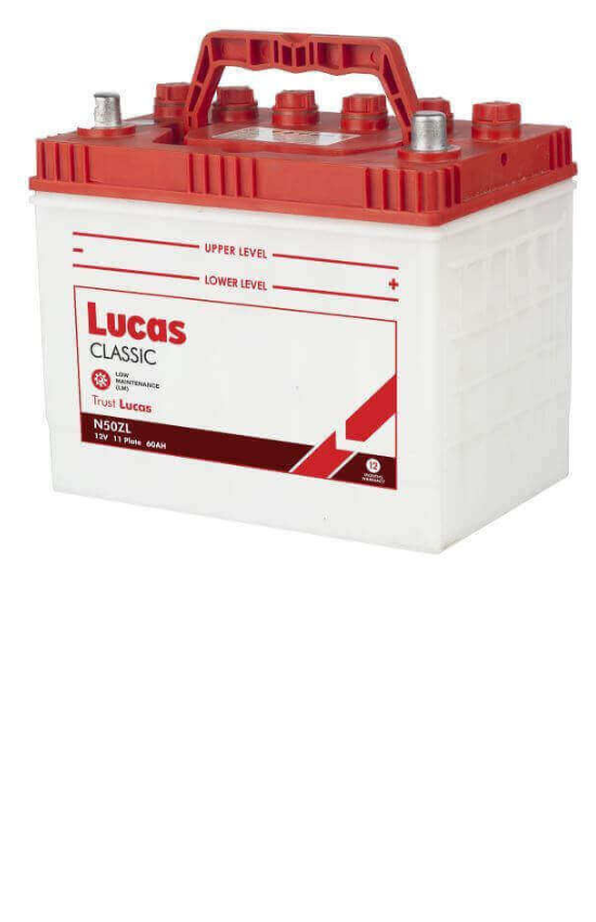 LUCAS Classic N50ZL Car Battery