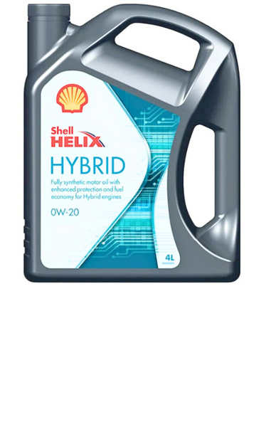 SHELL HELIX Hybrid 0W-20 Full Synthetic 4L