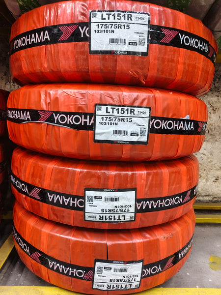 Yokohama LT151R 175/75R15
103/101L BL TL